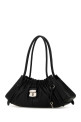 Black leather The Cristina shoulder bag MARC JACOBS (2F5HSH031H01)