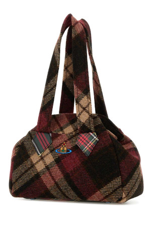 Вишита тканина середнього розміру Сумка через плече Yasmine VIVIENNE WESTWOOD (4702000RWW018D) Вишита тканина середнього розміру Сумка через плече Yasmine VIVIENNE WESTWOOD (4702000RWW018D)