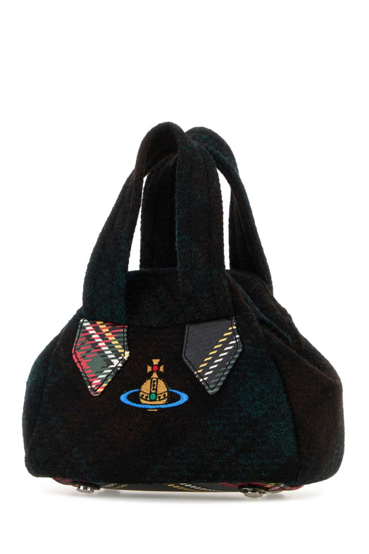 Вышитая ткань мини-сумочка Yasmine VIVIENNE WESTWOOD (4703000KWW018E) Вышитая ткань мини-сумочка Yasmine VIVIENNE WESTWOOD (4703000KWW018E)