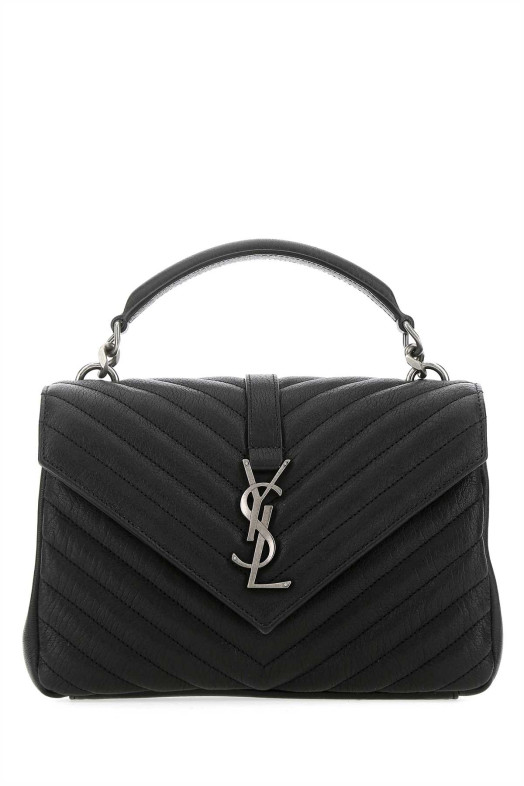 Black medium College handbag Black SAINT LAURENT (600279BRM04)