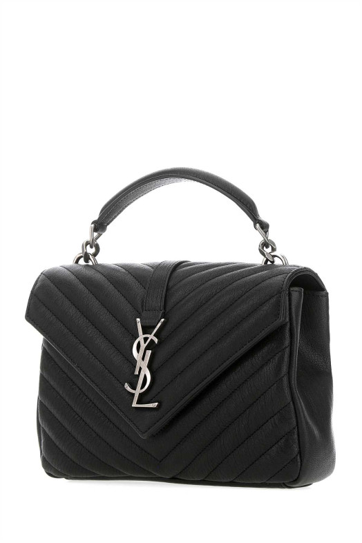 Black medium College handbag Black SAINT LAURENT (600279BRM04)