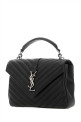 Black medium College handbag Black SAINT LAURENT (600279BRM04)