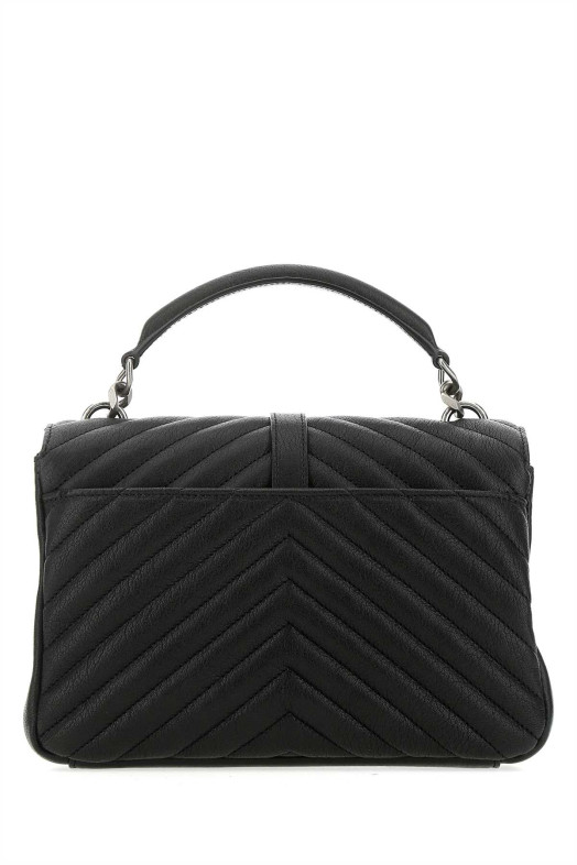 Black medium College handbag Black SAINT LAURENT (600279BRM04)