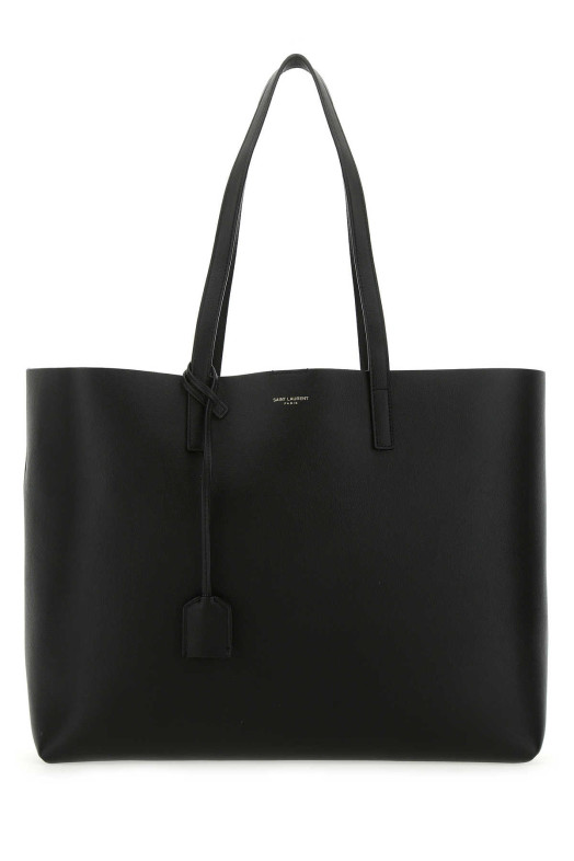 Black leather shopping bag Black SAINT LAURENT (600281CSV0J) Black leather shopping bag Black SAINT LAURENT (600281CSV0J)