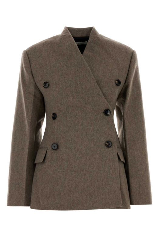 Dove grey wool blend blazer CO (6180BWCFF25) Dove grey wool blend blazer CO (6180BWCFF25)