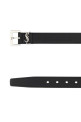 Black leather Cassandre belt Black SAINT LAURENT (634437BOO0E) Black leather Cassandre belt Black SAINT LAURENT (634437BOO0E)
