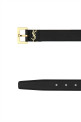 Black leather belt Black SAINT LAURENT (634437BOO0W) Black leather belt Black SAINT LAURENT (634437BOO0W)
