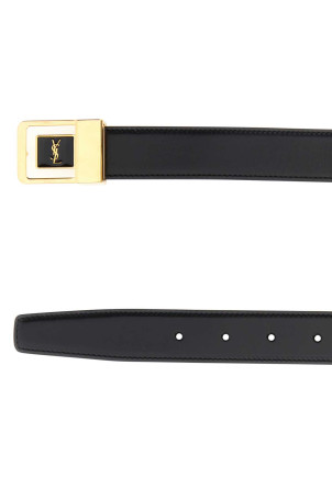 Black leather belt Black SAINT LAURENT (732556AAB25) Black leather belt Black SAINT LAURENT (732556AAB25)