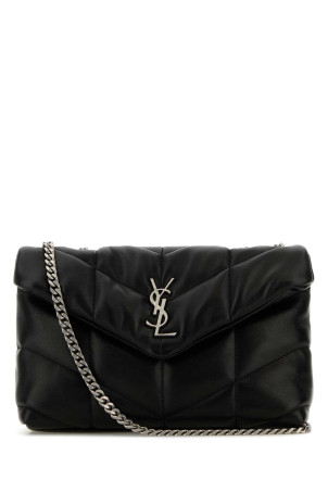 Черная сумка через плечо Puffer Toy из натуральной кожи Black SAINT LAURENT (7593371EL00) Черная сумка через плечо Puffer Toy из натуральной кожи Black SAINT LAURENT (7593371EL00)