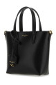 Black leather mini Saint Laurent shopping bag Black SAINT LAURENT (773995AADDI) Black leather mini Saint Laurent shopping bag Black SAINT LAURENT (773995AADDI)