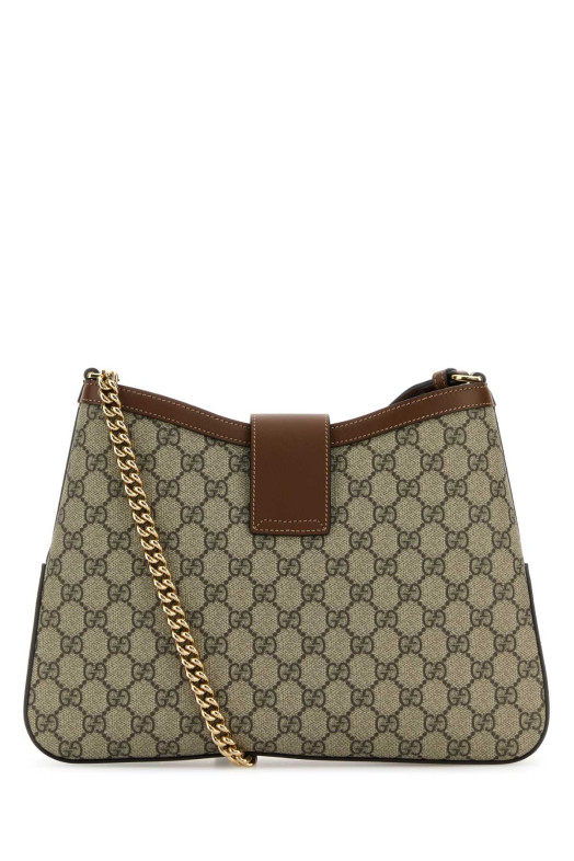 Сумка через плечо GG fabric Padlock GUCCI (795113KHNKG)