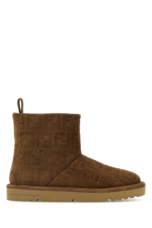 Brown suede ankle boots FENDI (7U1822ASA1) Brown suede ankle boots FENDI (7U1822ASA1)