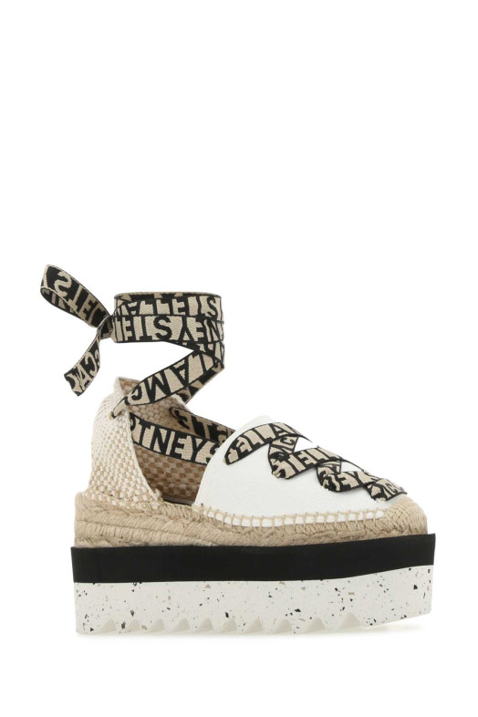 Multicolor canvas Gaia espadrilles STELLA McCARTNEY (800159N0222)