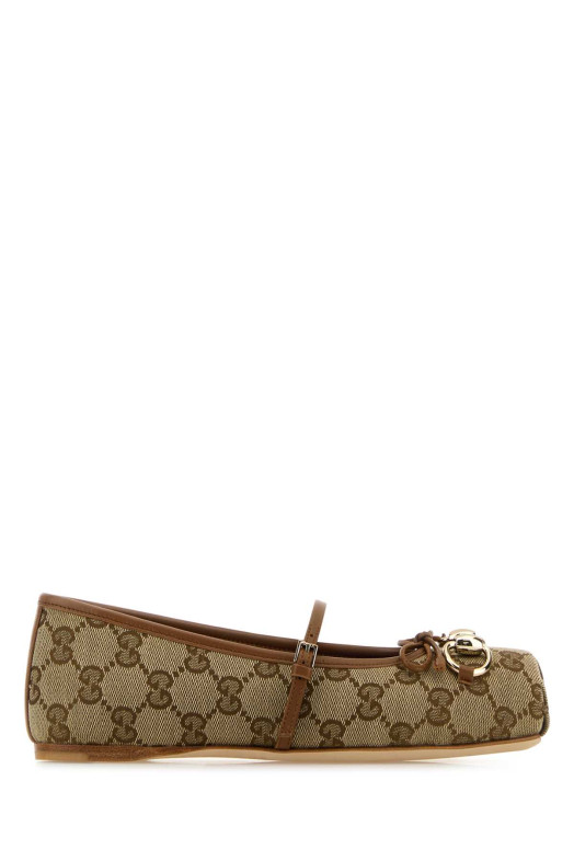 Оригинальные балетки из ткани GG GUCCI (814321FAD6C) Оригинальные балетки из ткани GG GUCCI (814321FAD6C)