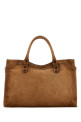 Camel suede medium Le City handbag BALENCIAGA (8230582AB7D)