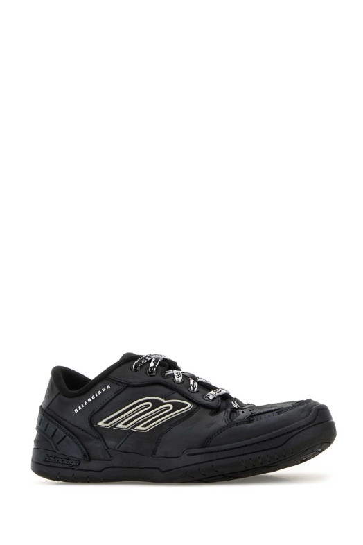 Slate leather Hamptons sneakers Black BALENCIAGA (841765WCURB) Slate leather Hamptons sneakers Black BALENCIAGA (841765WCURB)