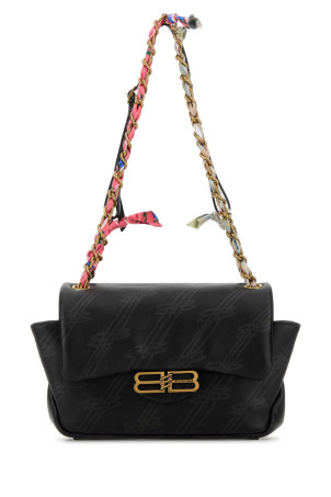 Мини-сумка через плечо Darling из кожи с принтом, черная BALENCIAGA (8444942AB8W) Мини-сумка через плечо Darling из кожи с принтом, черная BALENCIAGA (8444942AB8W)