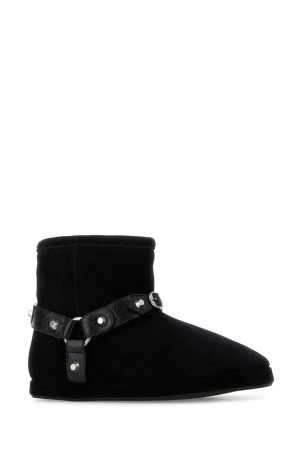 Black suede Alaska Soft ankle boots Black BALENCIAGA (845895WBFC3) Black suede Alaska Soft ankle boots Black BALENCIAGA (845895WBFC3)