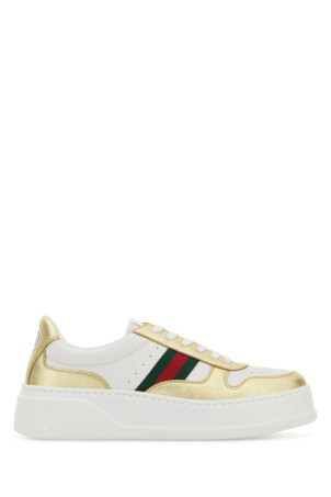 Two-tone leather sneakers GUCCI (848307AAFMN) Two-tone leather sneakers GUCCI (848307AAFMN)