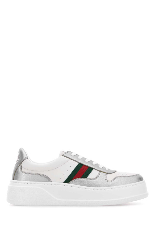 Two-tone leather sneakers GUCCI (848307AAFMN) Two-tone leather sneakers GUCCI (848307AAFMN)