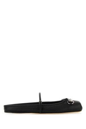 Black leather slippers Black GUCCI (850317AAEA4) Black leather slippers Black GUCCI (850317AAEA4)