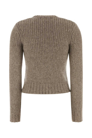 Dove grey cashmere blend sweater CO (8888TLAMF25)