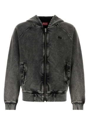 Black cotton sweatshirt DIESEL (A218900KIBZ) Black cotton sweatshirt DIESEL (A218900KIBZ)