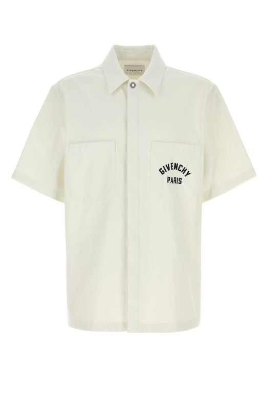 White piquet shirt GIVENCHY (BM615H164P) White piquet shirt GIVENCHY (BM615H164P)