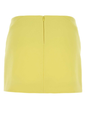Yellow stretch crepe mini skirt GIVENCHY (BW40ZU167R) Yellow stretch crepe mini skirt GIVENCHY (BW40ZU167R)