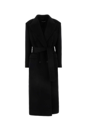 Black cashmere coat Black DOLCE & GABBANA (F0E2QTFU292) Black cashmere coat Black DOLCE & GABBANA (F0E2QTFU292)