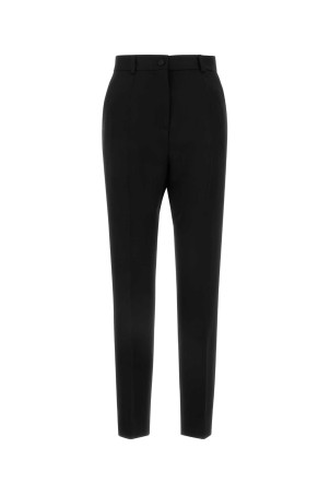 Black wool blend pant Black DOLCE & GABBANA (FTAM0TFU21E) Black wool blend pant Black DOLCE & GABBANA (FTAM0TFU21E)