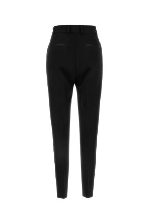 Black wool blend pant Black DOLCE & GABBANA (FTAM0TFU21E) Black wool blend pant Black DOLCE & GABBANA (FTAM0TFU21E)