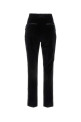Брюки из черного вельвета Black DOLCE & GABBANA (FTC71TFUVG7) DOLCE & GABBANA