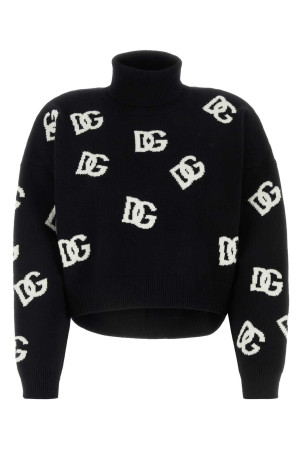 Embroidered wool sweater DOLCE & GABBANA (FXW11TJCVYX) Embroidered wool sweater DOLCE & GABBANA (FXW11TJCVYX)