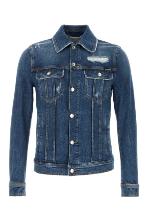 Стрейч-джинсова куртка DOLCE & GABBANA (G9VZ8DG8LN5) DOLCE & GABBANA