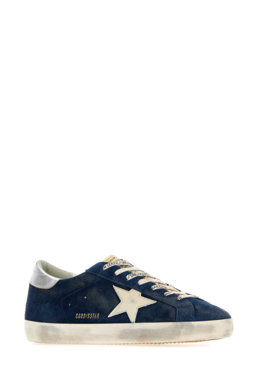 Снікерси Superstar Classic із синьої замші GOLDEN GOOSE DELUXE BRAND (GMF00101F007531)