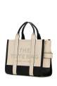 Двухцветная кожаная сумка среднего размера The Tote Bag MARC JACOBS (H007L01RE22) Двухцветная кожаная сумка среднего размера The Tote Bag MARC JACOBS (H007L01RE22)