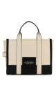 Двухцветная кожаная сумка среднего размера The Tote Bag MARC JACOBS (H007L01RE22) Двухцветная кожаная сумка среднего размера The Tote Bag MARC JACOBS (H007L01RE22)