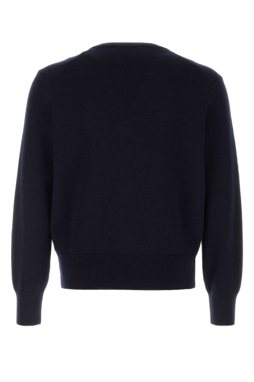 Dark blue wool cardigan AMI (HKC361001) Dark blue wool cardigan AMI (HKC361001)