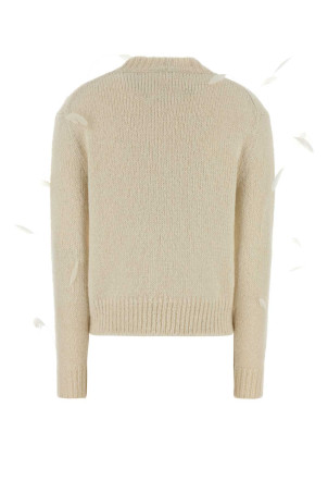 Ivory alpaca blend sweater JIL SANDER (J03GP0179J14810) Ivory alpaca blend sweater JIL SANDER (J03GP0179J14810)