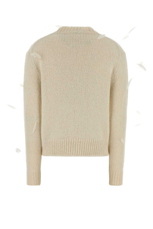 Свитер из смеси альпаки цвета слоновой кости JIL SANDER (J03GP0179J14810) Свитер из смеси альпаки цвета слоновой кости JIL SANDER (J03GP0179J14810)