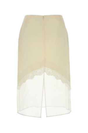 Cream viscose blend skirt JIL SANDER (J03MA0257J65005) Cream viscose blend skirt JIL SANDER (J03MA0257J65005)