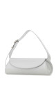 Светло-серая кожаная небольшая сумка через плечо Cannolo JIL SANDER (J07WD0023P5355) Светло-серая кожаная небольшая сумка через плечо Cannolo JIL SANDER (J07WD0023P5355)