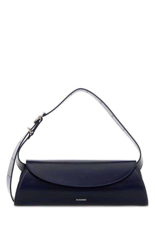 Маленькая сумка через плечо Cannolo из кожи темно-синего цвета JIL SANDER (J07WD0023P5355) Маленькая сумка через плечо Cannolo из кожи темно-синего цвета JIL SANDER (J07WD0023P5355)