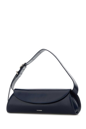 Маленькая сумка через плечо Cannolo из кожи темно-синего цвета JIL SANDER (J07WD0023P5355) Маленькая сумка через плечо Cannolo из кожи темно-синего цвета JIL SANDER (J07WD0023P5355)