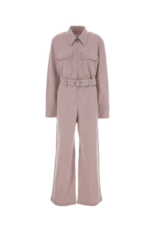 Розовый комбинезон из шерстяной смеси JIL SANDER (J40FP0108J41423) Розовый комбинезон из шерстяной смеси JIL SANDER (J40FP0108J41423)
