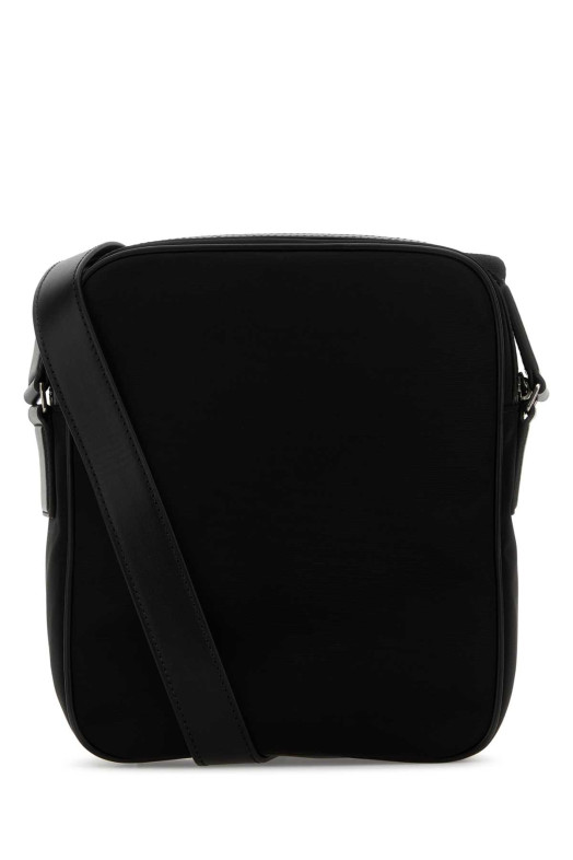 Black canvas crossbody bag BALLY (MAC05KNY286) Black canvas crossbody bag BALLY (MAC05KNY286)