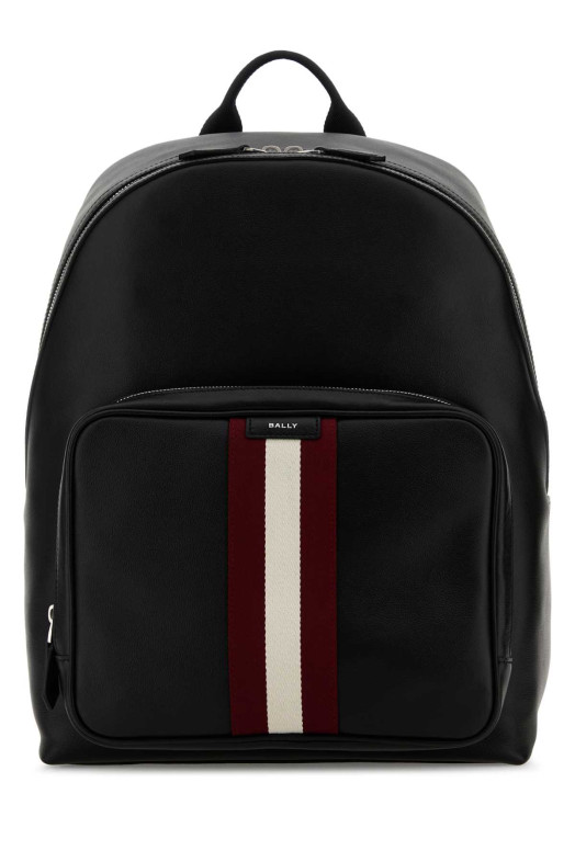Black leather backpack BALLY (MAK03UVT825) Black leather backpack BALLY (MAK03UVT825)
