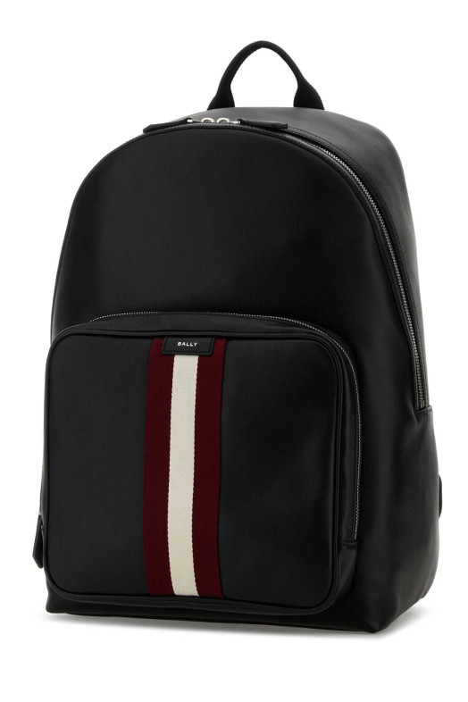 Black leather backpack BALLY (MAK03UVT825) Black leather backpack BALLY (MAK03UVT825)