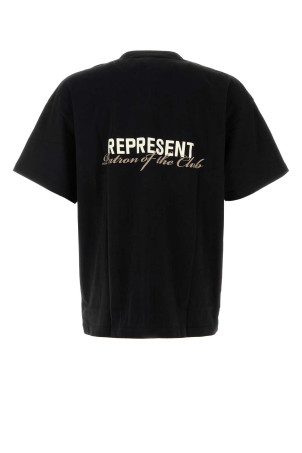 Black cotton t-shirt REPRESENT (MLM4274) Black cotton t-shirt REPRESENT (MLM4274)